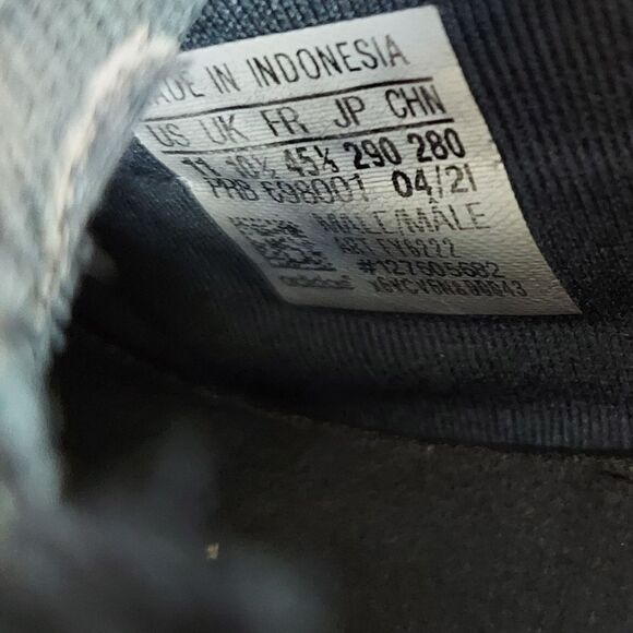 Adidas Men's Copa Sense+ Soccer Cleats FY6222 - Black/Gray - Size 11 - Picture 12 of 12